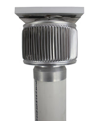Model ASF - 4 - PVC | Aura Solar Fan | 4" Diameter | PVC Pipe Schedule 40 & 80 - Active Ventilation Products