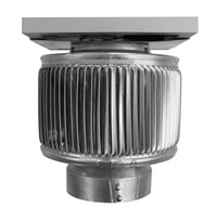 Model ASF - 4 - PVC | Aura Solar Fan | 4" Diameter | PVC Pipe Schedule 40 & 80 - Active Ventilation Products