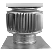Model ASF - 6 - C2 | Aura Solar Fan | 6" Diameter | 2" Tall Collar | CFM: 205 - Active Ventilation Products