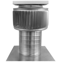 Model ASF - 6 - C6 | Aura Solar Fan | 6" Diameter | 6" Tall Collar | CFM: 205 @.1 SP - Active Ventilation Products