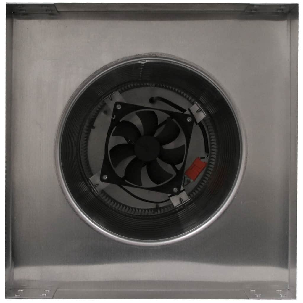 Aura Solar Exhaust Fan 365 CMF | 8" Diameter | 12" Tall Collar  | Curb Mount Flange