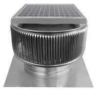 Model ASF - 8 - C2 | Aura Solar Fan | 8" Diameter | 2" Tall Collar | CFM: 365 - Active Ventilation Products