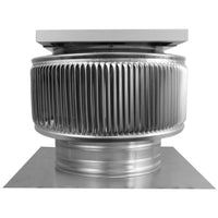 Model ASF - 8 - C2 | Aura Solar Fan | 8" Diameter | 2" Tall Collar | CFM: 365 - Active Ventilation Products