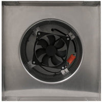 Aura Solar Exhaust Fan 365 CFM | 8" Diameter | 4" Tall Collar | Curb Mount Flange - Active Ventilation Products