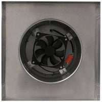 Aura Solar Exhaust Fan 365 CFM | 8" Diameter | 6" Tall Collar | Curb Mount Flange - Active Ventilation Products