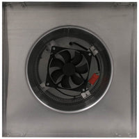 Aura Solar Exhaust Fan 365 CFM | 8" Diameter | 8" Tall Collar | Curb Mount Flange - Active Ventilation Products