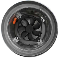 Model ASF - 8 - PVC | Aura Solar Fan | 8" Diameter | PVC Pipe Schedule 40 & 80 - Active Ventilation Products