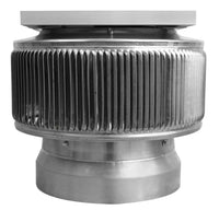 Model ASF - 8 - PVC | Aura Solar Fan | 8" Diameter | PVC Pipe Schedule 40 & 80 - Active Ventilation Products