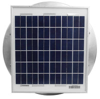 Model ASF - 8 - PVC | Aura Solar Fan | 8" Diameter | PVC Pipe Schedule 40 & 80 - Active Ventilation Products