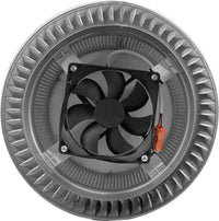 Model ASF - 8 - C6 | Aura Solar Fan | 8" Diameter | 6" Tall Collar | CFM: 365 - Active Ventilation Products