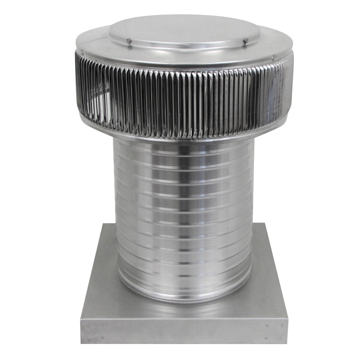 Model AF-10-C12-CMF | Aura Fan | 10" Diameter | 12" Tall Collar | Curb Mount Flange | CFM: 500