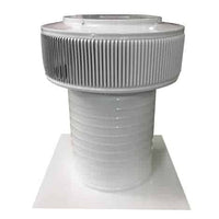 Gravity Ventilator - Aura Ventilator | 10" Diameter | 12" Tall Collar | Flat Base - Active Ventilation Products