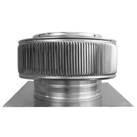 Gravity Ventilator - Aura Ventilator | 10" Diameter | 2" Tall Collar | Flat Base - Active Ventilation Products