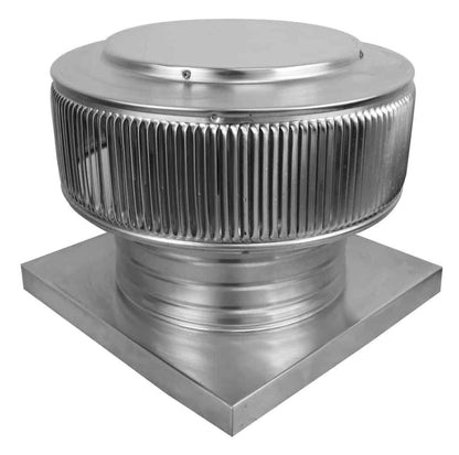 Aura Gravity Roof Ventilator 78 NFA |  10" Diameter | 4" Tall Collar  | Curb Mount Flange