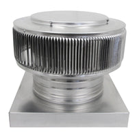 Model AF - 10 - C4 - CMF | Aura Fan | 10" Diameter | 4" Tall Collar | Curb Mount Flange | CFM: 500 - Active Ventilation Products