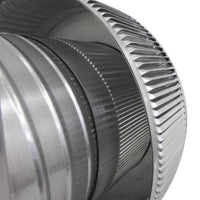 Model AF - 10 - C4 - CMF | Aura Fan | 10" Diameter | 4" Tall Collar | Curb Mount Flange | CFM: 500 - Active Ventilation Products