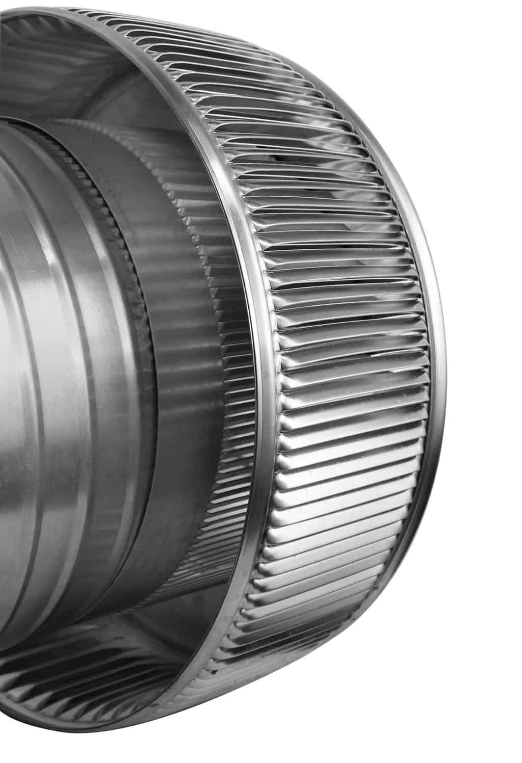 Model AF-10-C4-CMF | Aura Fan | 10" Diameter | 4" Tall Collar | Curb Mount Flange | CFM: 500