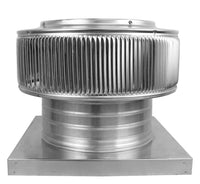 Gravity Roof Ventilator 10" dia with Curb Mount Base - Active Ventilation Products