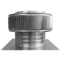 Gravity Ventilator - Aura Ventilator | 10" Diameter | 4" Tall Collar | Flat Base - Active Ventilation Products
