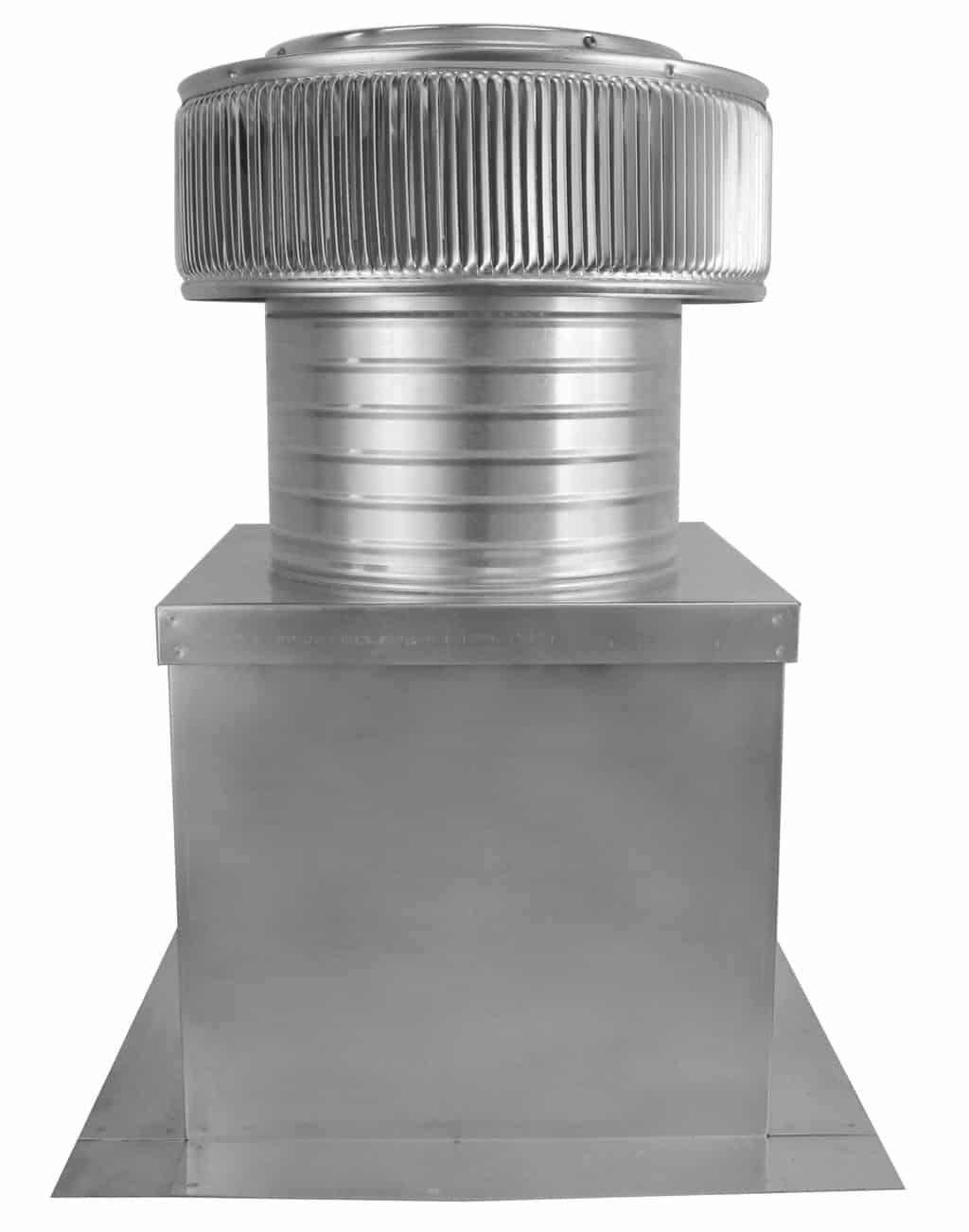 Aura Gravity Roof Ventilator 78 NFA |  10" Diameter | 6" Tall Collar  | Curb Mount Flange