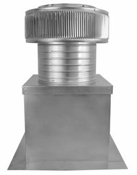 Model AF - 10 - C6 - CMF | Aura Fan | 10" Diameter | 6" Tall Collar | Curb Mount Flange | CFM: 500 - Active Ventilation Products