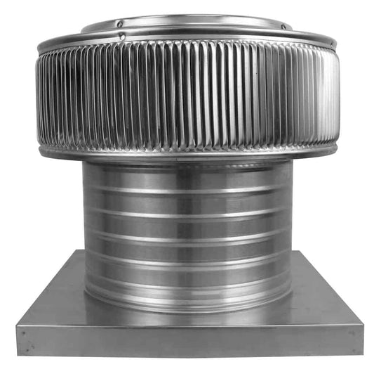 Aura Gravity Roof Ventilator 78 NFA |  10" Diameter | 6" Tall Collar  | Curb Mount Flange