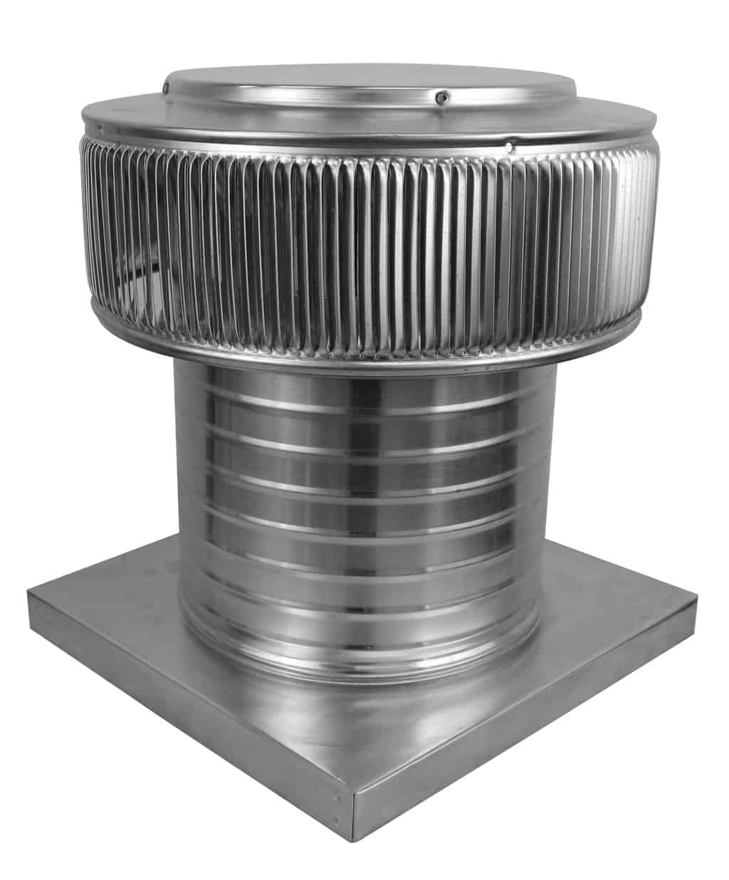 Aura Gravity Roof Ventilator 78 NFA |  10" Diameter | 8" Tall Collar  | Curb Mount Flange