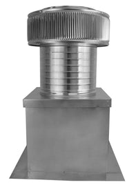 Square Roof Curb for 10" Diameter Vent | 12" high walls - Active Ventilation Products