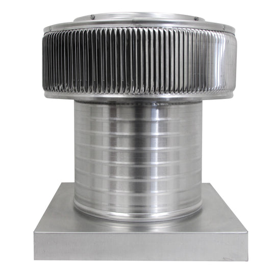 Model AF-10-C8-CMF | Aura Fan | 10" Diameter | 8" Tall Collar | Curb Mount Flange | CFM: 500