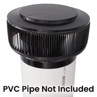 Model AV - 10 - PVC | Aura Vent | 10" Diameter | PVC Pipe Schedule 40 & 80 - Active Ventilation Products