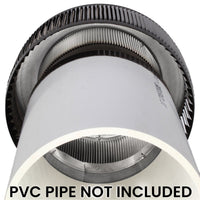 Model AV - 10 - PVC | Aura Vent | 10" Diameter | PVC Pipe Schedule 40 & 80 - Active Ventilation Products