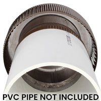 Model AV - 10 - PVC | Aura Vent | 10" Diameter | PVC Pipe Schedule 40 & 80 - Active Ventilation Products
