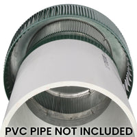Model AV - 10 - PVC | Aura Vent | 10" Diameter | PVC Pipe Schedule 40 & 80 - Active Ventilation Products