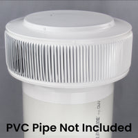 Model AV - 10 - PVC | Aura Vent | 10" Diameter | PVC Pipe Schedule 40 & 80 - Active Ventilation Products