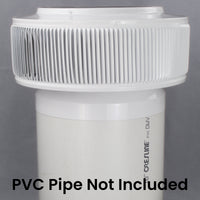 Model AV - 10 - PVC | Aura Vent | 10" Diameter | PVC Pipe Schedule 40 & 80 - Active Ventilation Products
