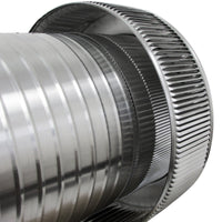 Model AF - 12 - C12 - CMF | Aura Fan | 12" Diameter | 12" Tall Collar | Curb Mount Flange | CFM: 800 - Active Ventilation Products