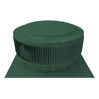 Gravity Ventilator - Aura Ventilator | 12" Diameter | 2" Tall Collar | Flat Base - Active Ventilation Products