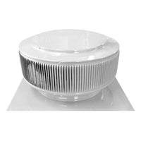 Gravity Ventilator - Aura Ventilator | 12" Diameter | 2" Tall Collar | Flat Base - Active Ventilation Products