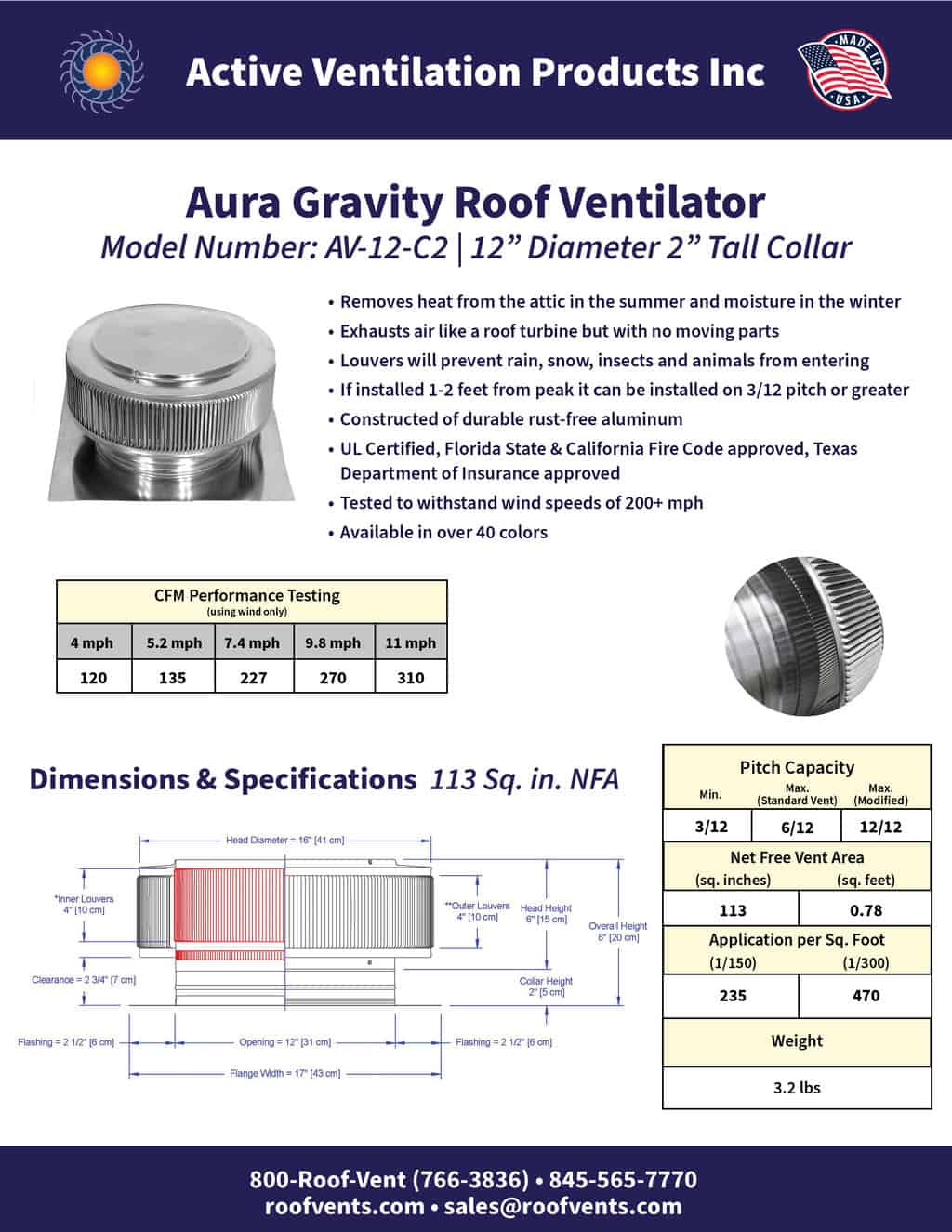 Specifications