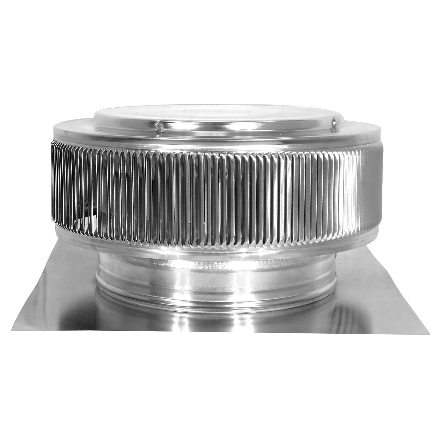 Gravity Ventilator - Aura Ventilator | 12" Diameter | 2" Tall Collar | Flat Base