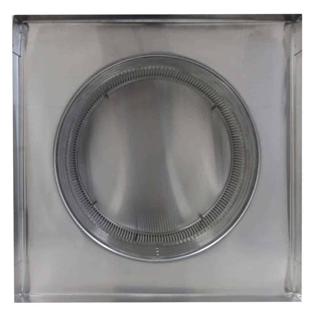 Aura Gravity Roof Ventilator 113 NFA |  12" Diameter | 4" Tall Collar  | Curb Mount Flange