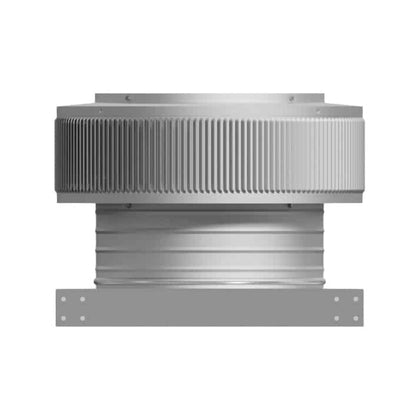 Aura Gravity Roof Ventilator 113 NFA |  12" Diameter | 4" Tall Collar  | Curb Mount Flange