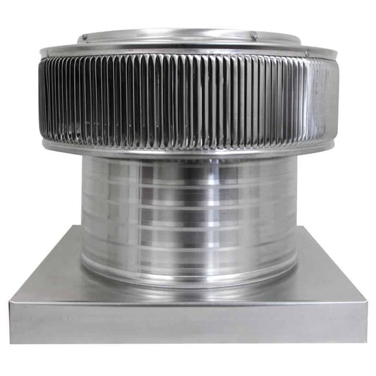 Aura Gravity Roof Ventilator 113 NFA |  12" Diameter | 6" Tall Collar  | Curb Mount Flange