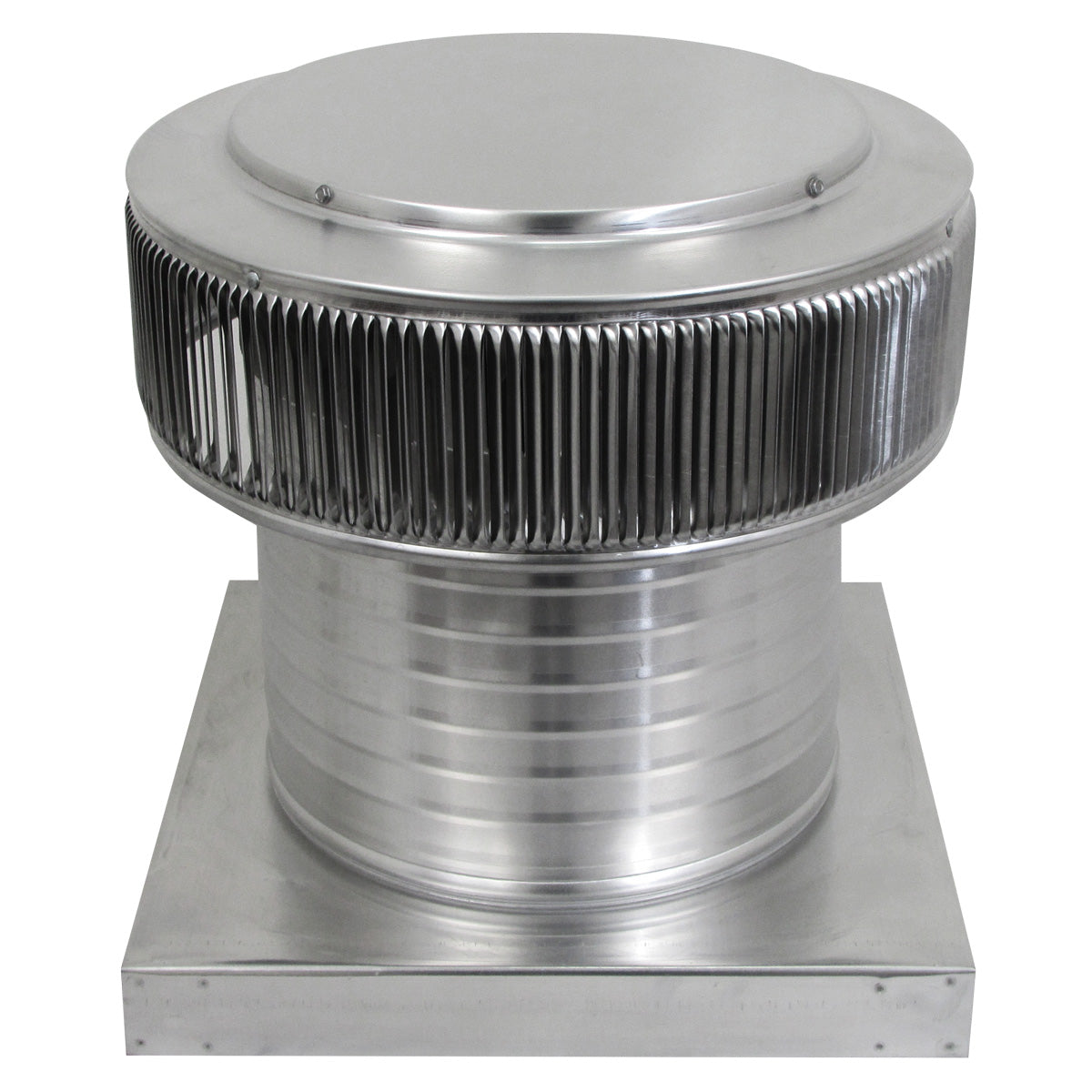 Model AF-12-C8-CMF | Aura Fan | 12" Diameter | 8" Tall Collar | Curb Mount Flange | CFM: 800