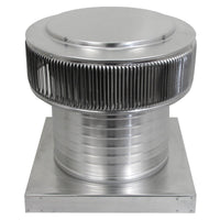 Model AF - 12 - C8 - CMF | Aura Fan | 12" Diameter | 8" Tall Collar | Curb Mount Flange | CFM: 800 - Active Ventilation Products