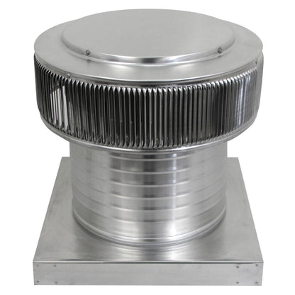 Model AF-12-C8-CMF | Aura Fan | 12" Diameter | 8" Tall Collar | Curb Mount Flange | CFM: 800