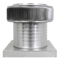 Gravity Roof Ventilator 12" dia with Curb Mount Base - Active Ventilation Products