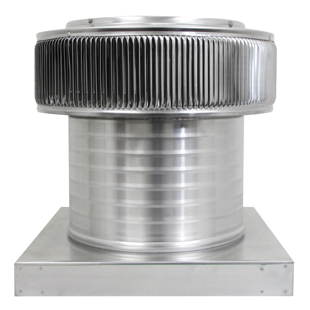 Model AF-12-C8-CMF | Aura Fan | 12" Diameter | 8" Tall Collar | Curb Mount Flange | CFM: 800