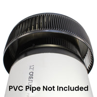 Model AV - 12 - PVC | Aura Vent | 12" Diameter | PVC Pipe Schedule 40 & 80 - Active Ventilation Products