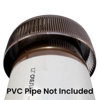Model AV - 12 - PVC | Aura Vent | 12" Diameter | PVC Pipe Schedule 40 & 80 - Active Ventilation Products